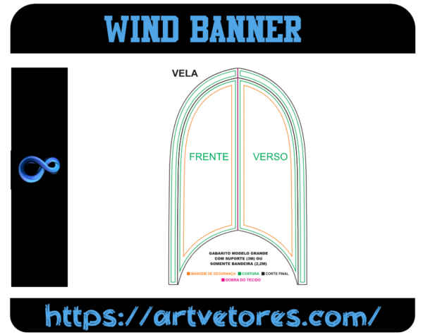 WIND BANNER VELA