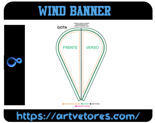 WIND BANNER GOTA