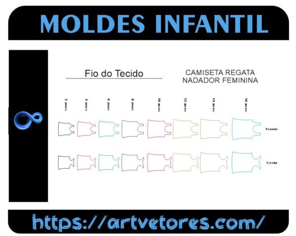 Regata Feminina Nadador (2 a 16)