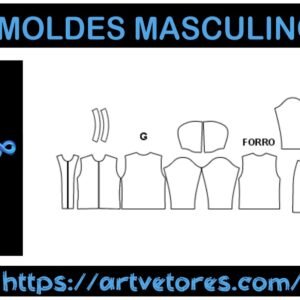 JAQUETA MASCULINA FORRO E CAPUZ