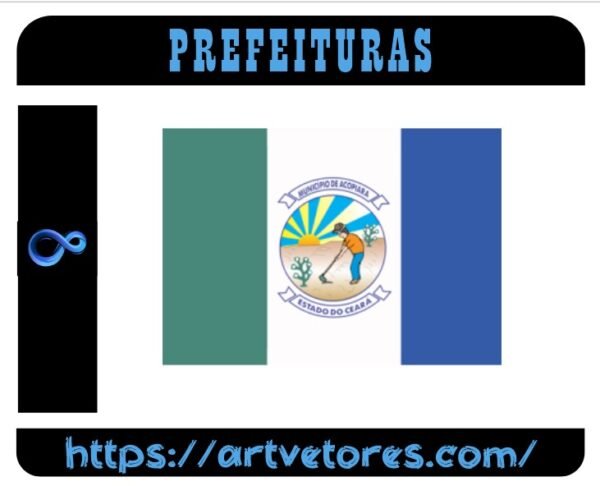 Bandeira do Município de Acopiara/CE