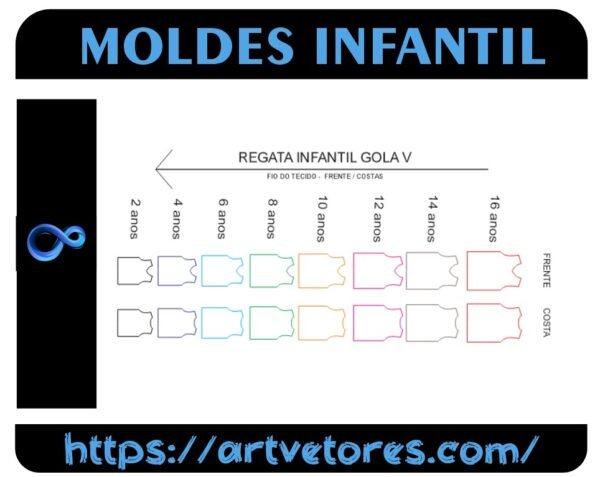 Regatas Infantis Gola V