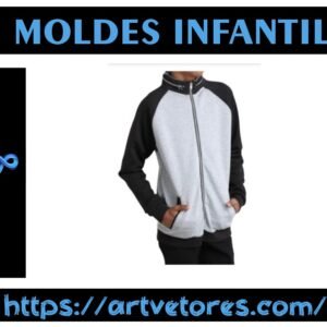 JAQUETA INFANTIL RAGLAN