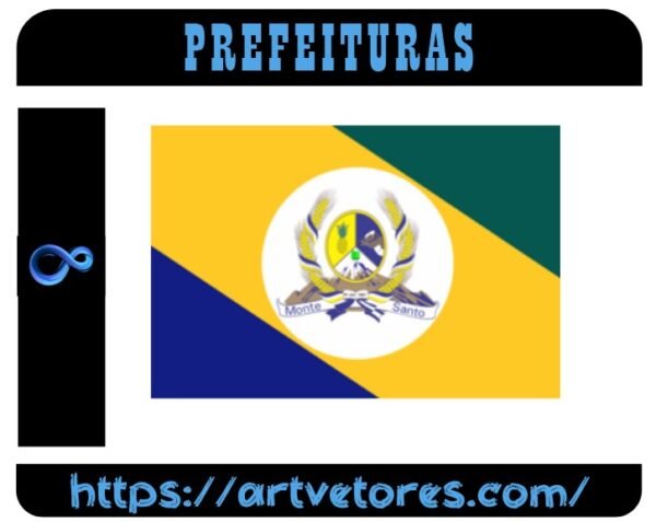 Bandeira do Município de Monte Santo do Tocantins